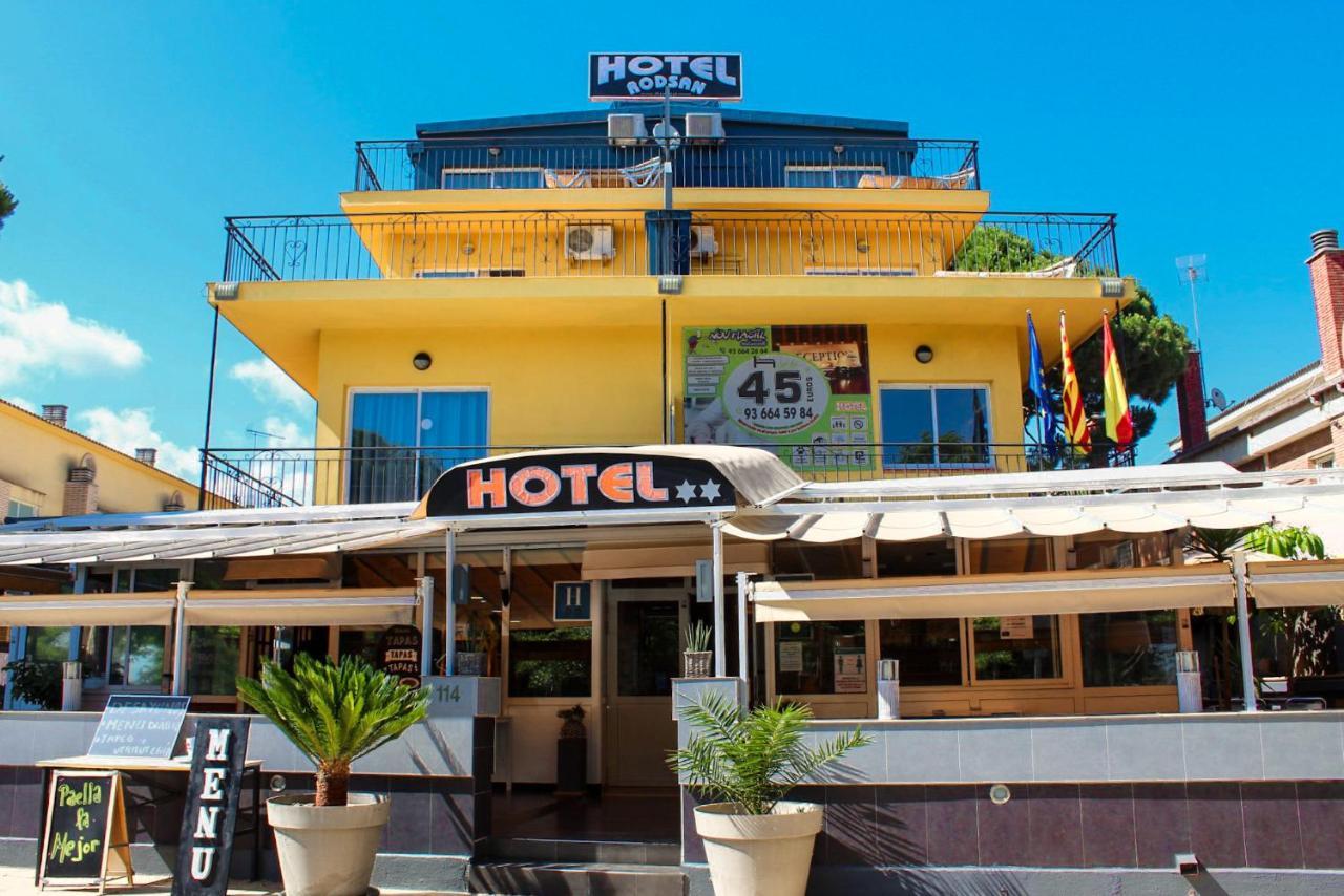 Hotel Rodsan Suizo Castelldefels Kültér fotó